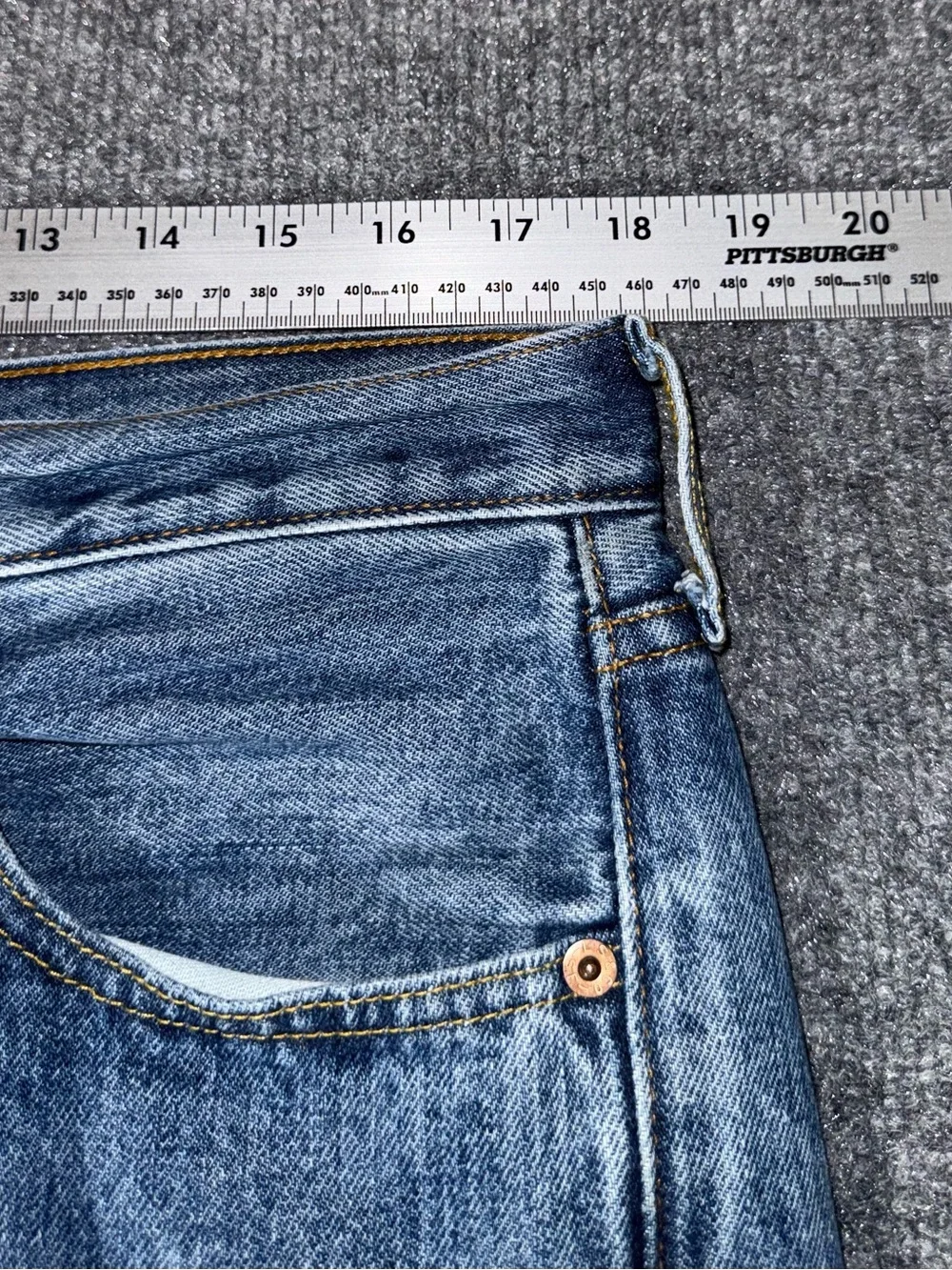 Levi’s 501 Blue Jeans, Size 34x32